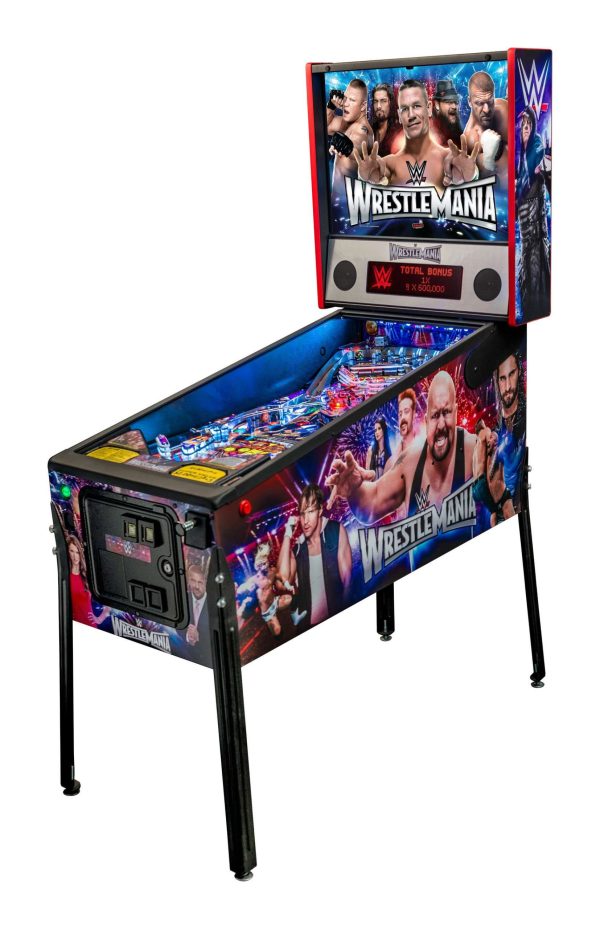 WWE Wrestlemania Pro Pinball Machine by Stern