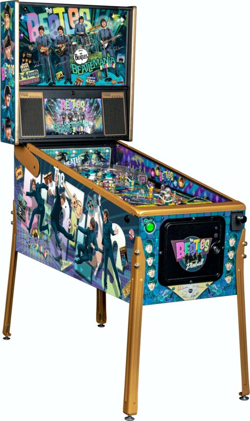 The Beatles Gold Edition Pinball Machine by Stern