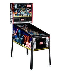 Star Wars Comic Art Pinball Machine by Stern