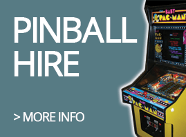 pinball hire