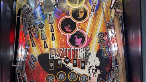 Led Zeppelin LE Pinball Machine