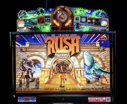 RUSH PInball Topper