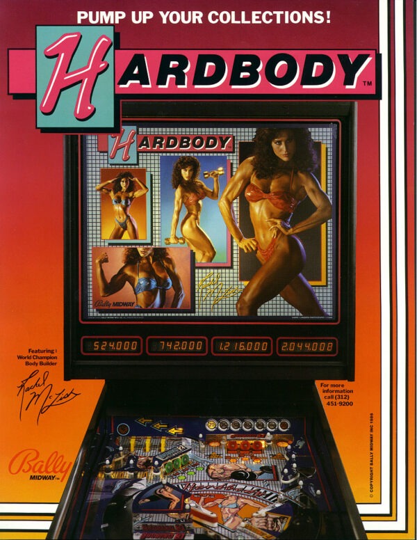 hardbody pinball machine