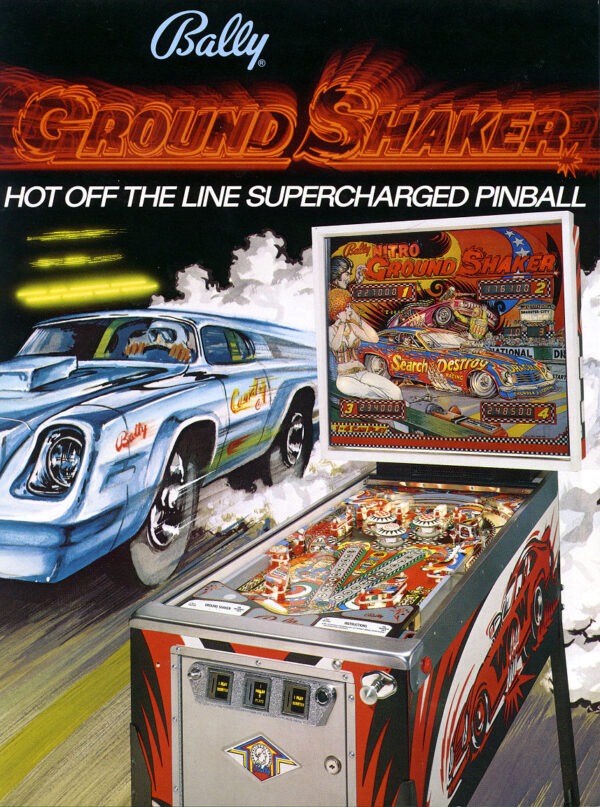 nitro ground shaker pinball machine