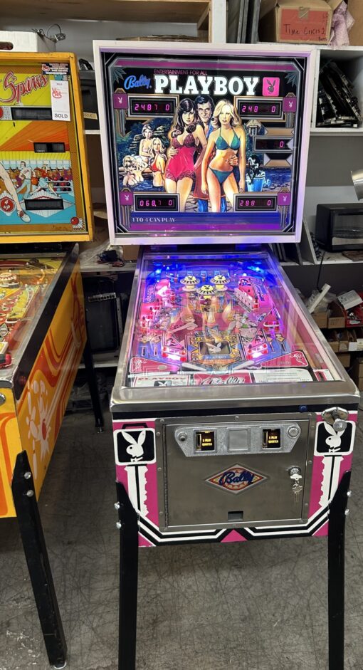 playboy restored with new playfield overlay