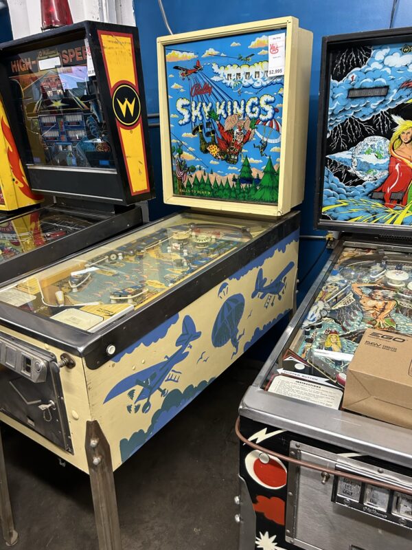 sky kings pinball machine