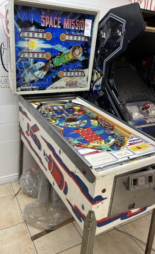 space mission pinball machine